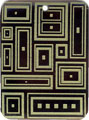 Tab shell rectangle in celedon