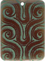 Tab shell rectangle in green