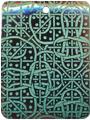 Tab shell rectangle in green