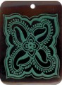 Tab shell rectangle in green