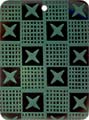 Tab shell rectangle in green