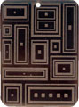Tab shell rectangle in toffee