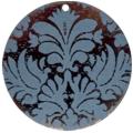 Tab shell round in blue