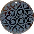 Tab shell round in blue