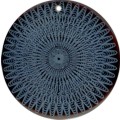 Tab shell round in blue