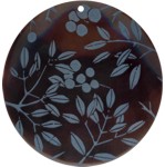 Tab shell round in blue