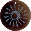Tab shell round in blue
