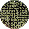 Tab shell round in celedon Tab shell round in celedon