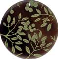 Tab shell round in celedon