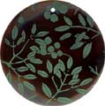 Tab shell round in green