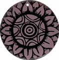 Tab shell round in purple