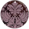 Tab shell round in purple