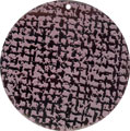 Tab shell round in purple