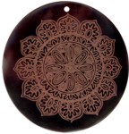 Tab shell round in red