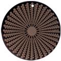 Tab shell round in toffee