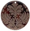 Tab shell round in toffee