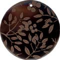 Tab shell round in toffee