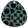 Tab shell triangle in green