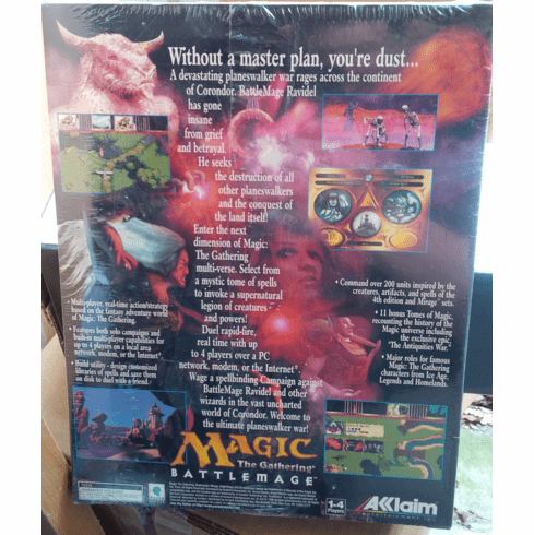 Acclaim Magic the Gathering Battlemage PC Game