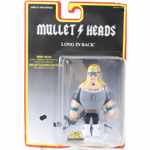 Achy Breaky Toys Mullet Heads Terry Wolf Figure