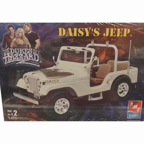 AMT ERTL The Dukes of Hazzard Daisy's Jeep Skill 2 Model Kit