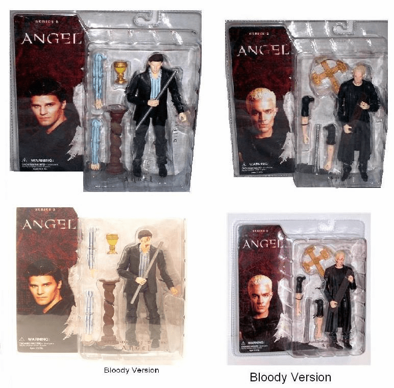 Angel the Series Destiny Angel & Spike Wholesale Case of 12 Figures