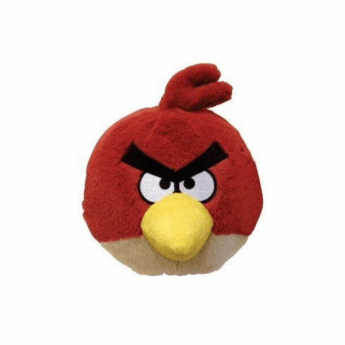 Angry Birds Red Bird with Sound Plush