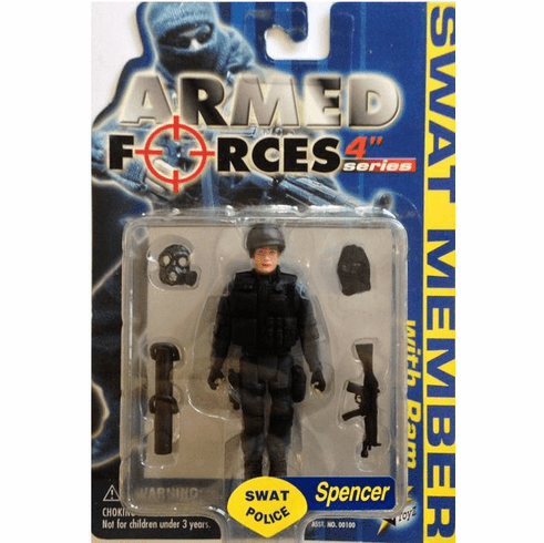 Armed Forces SWAT Police Team Member Spencer Figure