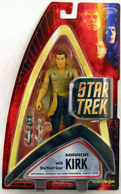 Art Asylum Star Trek Mirror Mirror Kirk Action Figure