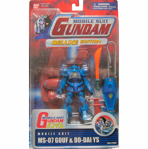 Bandai Mobile Suit Gundam MS-07 GOUF and DO-DAI YS Deluxe Edition