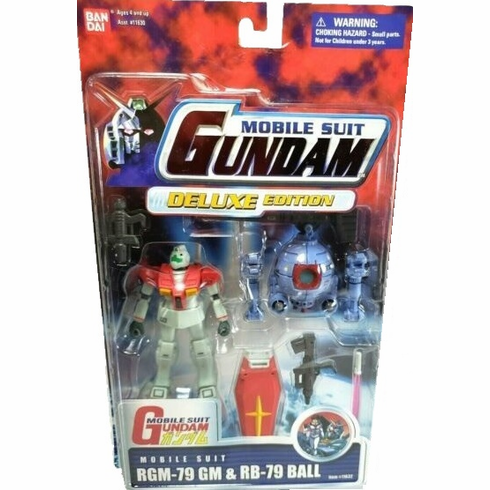 Bandai Mobile Suit Gundam RGM-79 GM and RB-79 Ball Deluxe Edition