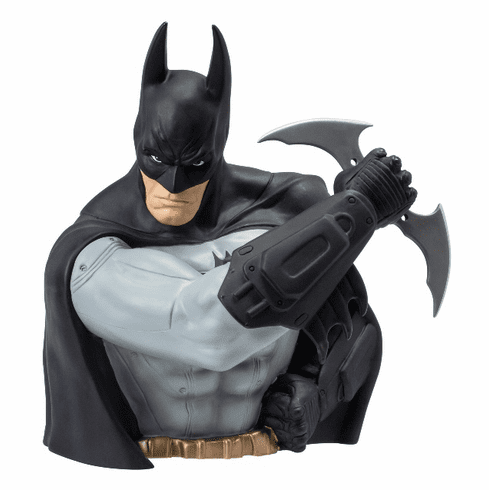 Batman Arkham Asylum Batman Exclusive Bust Bank