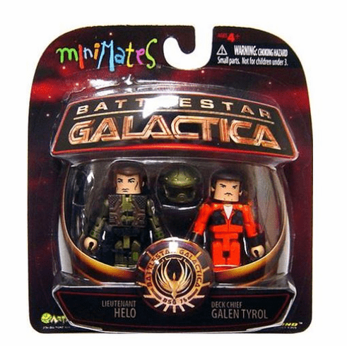 Battlestar Galactica Helo & Deck Chief Tyrol Minimates