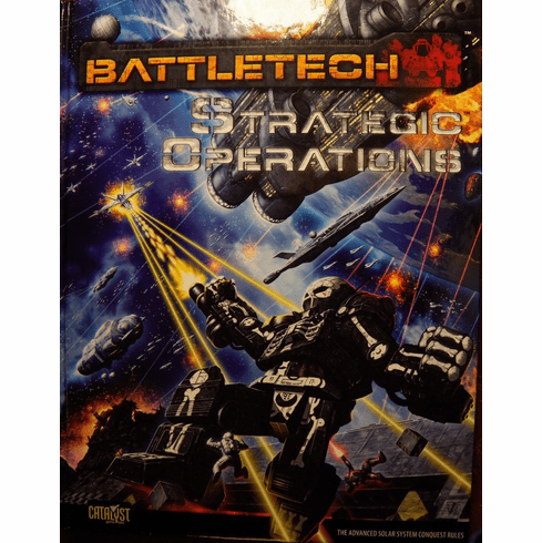 Battletech Strategic Operations RPG Book