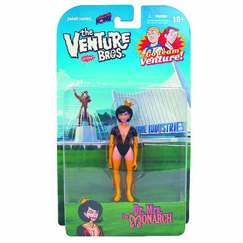 Bif Bang Pow The Venture Bros. Dr. Mrs. The Monarch Figure