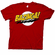 Big Bang Theory Bazinga with Cape T-Shirt