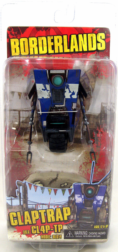 Borderlands Claptrap Model Blu14 Figure