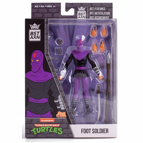 BST AXN Teenage Mutant Ninja Turtles Foot Soldier Figure