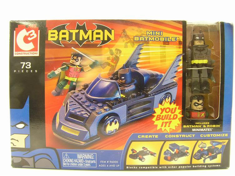 C3 Construction Batman Mini Batmobile Building Toy