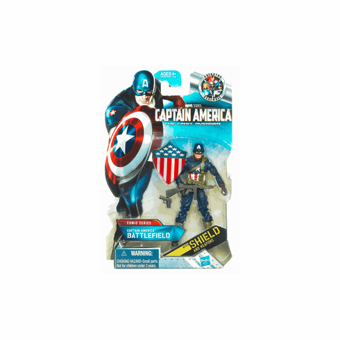 Captain America Movie Battlefield Captain America Figure