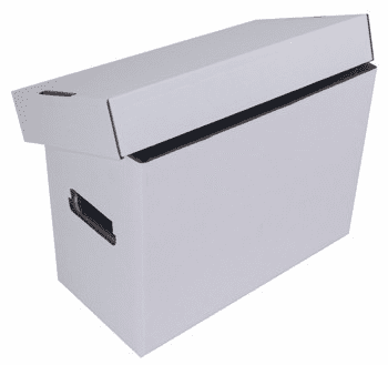 Cardboard Comic Short Storage Box