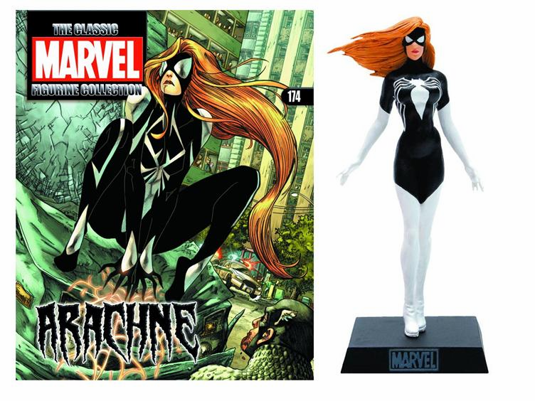 Classic Marvel Figurine Collection Magazine Arachne #174