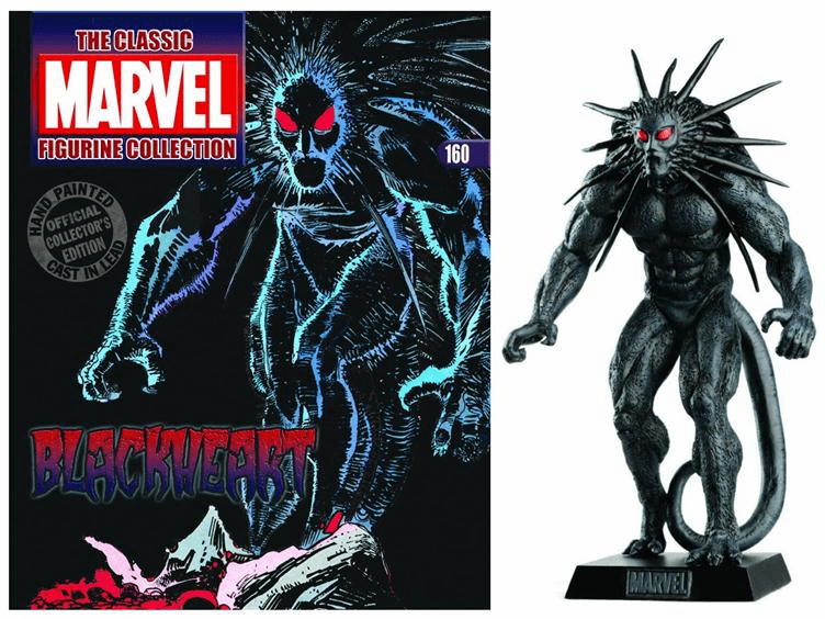 Classic Marvel Figurine Collection Magazine Blackheart #160
