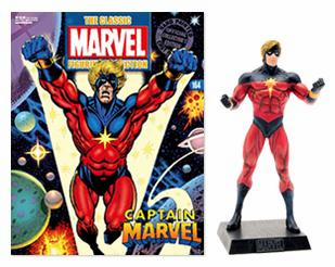 Classic Marvel Figurine Collection Magazine Captain Marvel #164