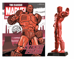 Classic Marvel Figurine Collection Magazine Crimson Dynamo #122