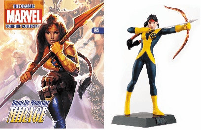 Classic Marvel Figurine Collection Magazine Danielle Moonstar #195
