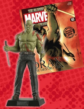 Classic Marvel Figurine Collection Magazine Drax #133