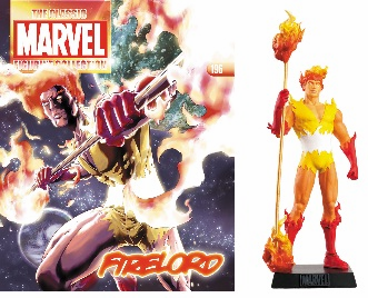 Classic Marvel Figurine Collection Magazine Firelord #196