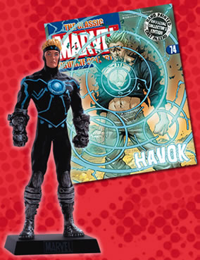 Classic Marvel Figurine Collection Magazine Havok #74
