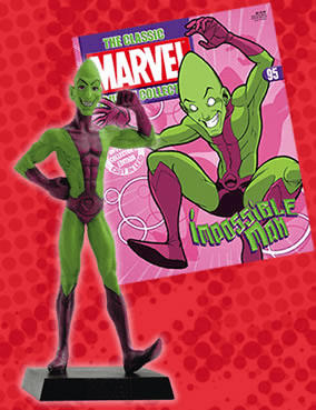 Classic Marvel Figurine Collection Magazine Impossible Man #95